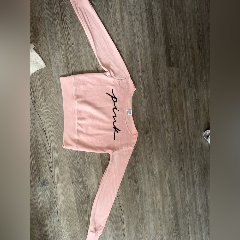 PINK Victoria's Secret Light Pink Crewneck